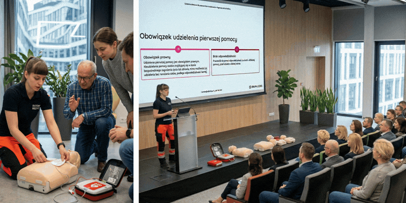 Szkolenie z pierwszej pomocy dla pracowników